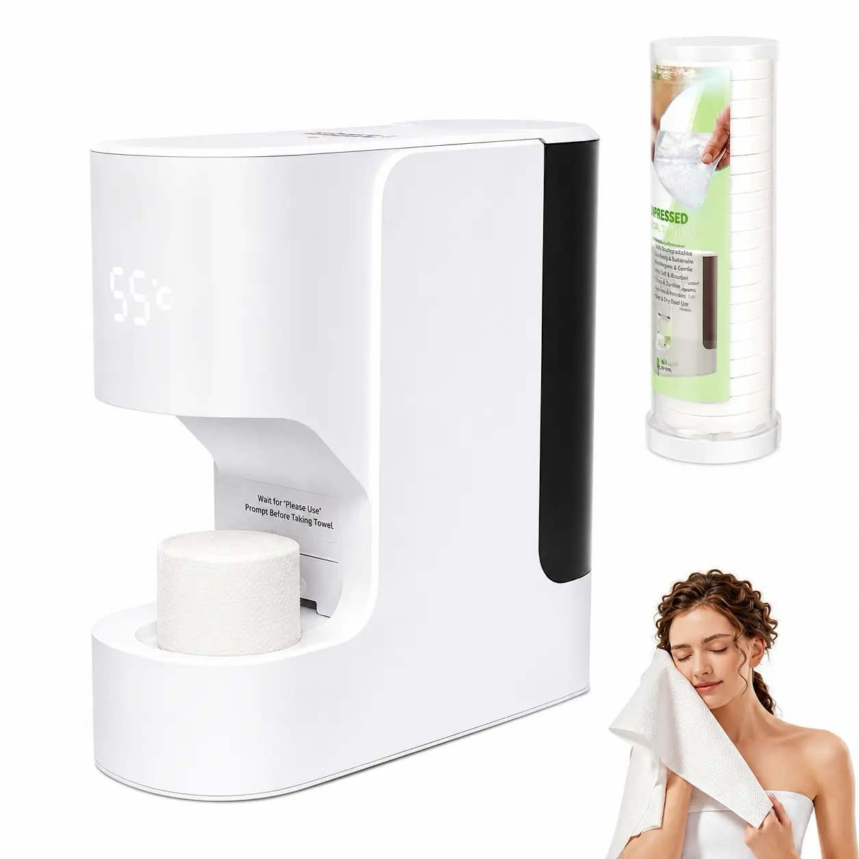 Smart Hot Face Towel Warmer Machine, Fast Heating